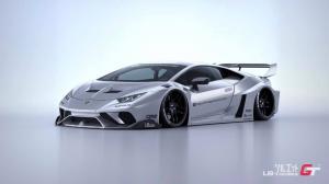 Lamborghini Huracan Silhouette Works GT by Liberty Walk 2019 года